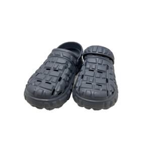 Generic Brand Black Gray Slides Mens Med (9-11)